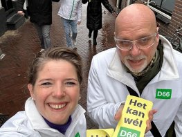 D66 peilt stemming Harderwijkers over coalitieakkoord
