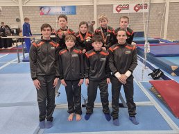 Prijzen en plaatsing voor turners Olympia Harderwijk 