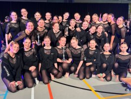 Prijzenregen voor dansselecties GV Olympia Harderwijk 