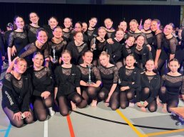 Prijzenregen voor dansselecties GV Olympia Harderwijk 