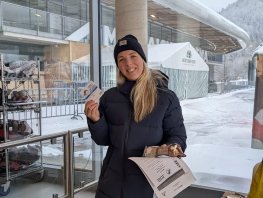 Milou Klatt blikt terug op internationaal debuut: ‘Geen topraces, maar tevreden met vijfde plek’