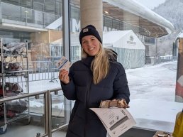 Milou Klatt blikt terug op internationaal debuut: ‘Geen topraces, maar tevreden met vijfde plek’