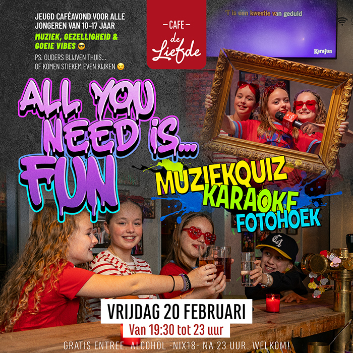All you need is … FUN!
