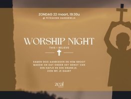Worship Night onder het genot van een hapje en een drankje