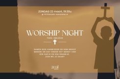Worship Night onder het genot van een hapje en een drankje