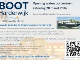 BOOT Harderwijk: Opening watersportseizoen zaterdag 28 maart 2026