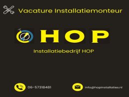 Hop Installaties is op zoek naar een installatiemonteur