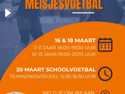 Open training meisjesvoetbal FC Horst
