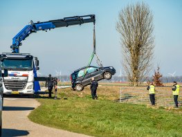 Overleden persoon aangetroffen langs Schollevaarweg in Zeewolde