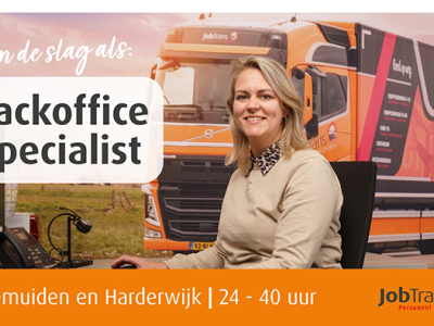 JobTrans zoekt versterking voor de backoffice