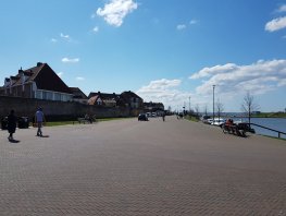 Geen auto’s en motoren op de boulevard in Harderwijk