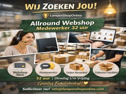 Vacature: Allround Webshop Medewerker (32 uur)