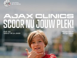 AJAX clinic bij DVS'33 in Ermelo
