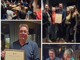 Ben Visser in het zonnetje gezet