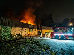 Twee keer brand op industrieterrein: Brandende jerrycan na meerdere inbraakalarmen op bedrijventerrein Harderwijk