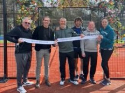 Strokel Tennis & Padel Vereniging opent vijf nieuwe padelbanen