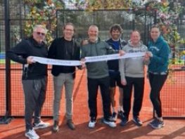 Strokel Tennis & Padel Vereniging opent vijf nieuwe padelbanen