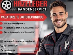 Vacature 1e autotechnicus