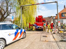 Man gewond bij ongeval op bouwplaats in Harderwijk