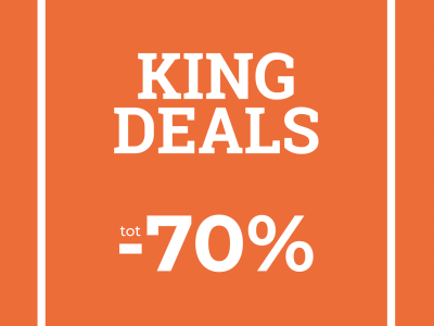 King Deals tot 70% by Mr. Jo by Germano