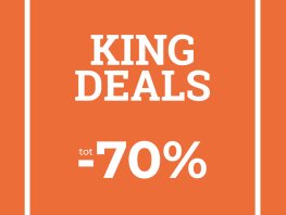 King Deals tot 70% by Mr. Jo by Germano