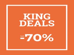 King Deals tot 70% by Mr. Jo by Germano
