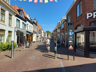 Update autoluwe binnenstad Harderwijk