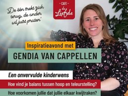 Inspiratiesessie bij Café de Liefde - ‘De één trekt zich terug, de ander wil juist praten’