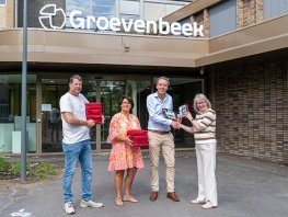 Rotary schenkt oefen-AED’s aan Groevenbeek: alle leerlingen jaarlijks reanimatieonderwijs