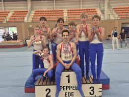 27 medailles voor turners van Olympia Harderwijk bij toestelfinales
