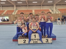 27 medailles voor turners van Olympia Harderwijk bij toestelfinales