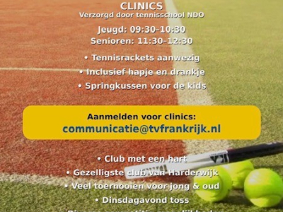Open dag Tennisvereniging Frankrijk
