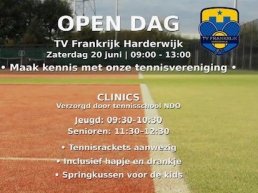 Open dag Tennisvereniging Frankrijk