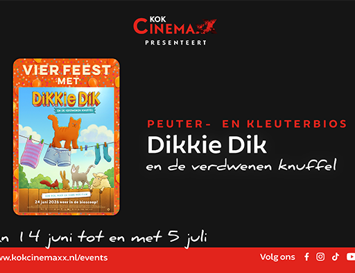 Peuter- en kleuterbios Dikkie Dik en de verdwenen knuffel
