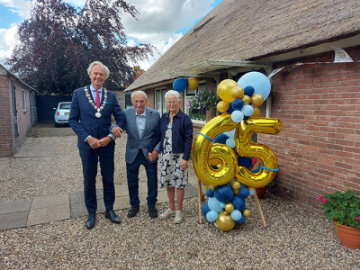 Evert en Gerrie Zeeboer-Mostert 65 jaar getrouwd