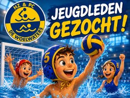HZ&PC De Woelwaters zoekt nieuwe jeugdleden voor waterpolo