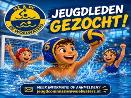 HZ&PC De Woelwaters zoekt nieuwe jeugdleden voor waterpolo