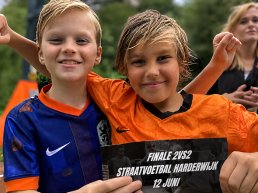 Finale 2vs2 Straatvoetbal Harderwijk tijdens Aaltjesdagen