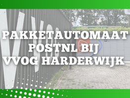 Nieuw bij VVOG Harderwijk: PostNL Pakketautomaat