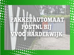 Nieuw bij VVOG Harderwijk: PostNL Pakketautomaat