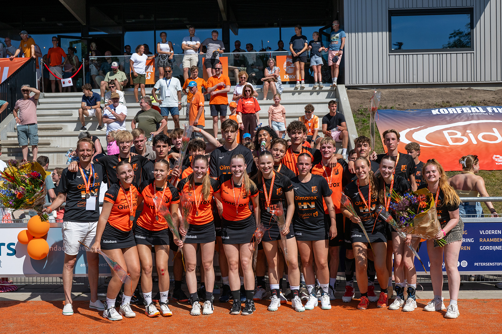 Unitas U19-1 komt in finale net tekort tegen TOP U19-1