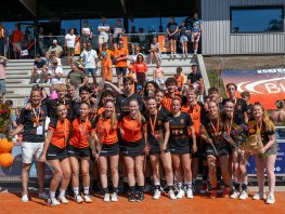 Unitas U19-1 komt in finale net tekort tegen TOP U19-1