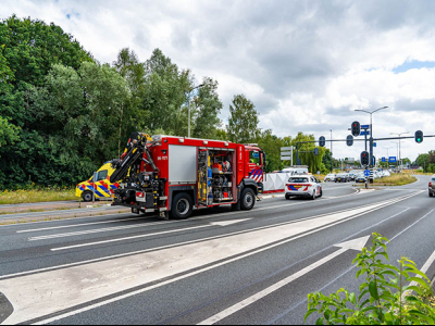 Verkeersconflict in Harderwijk eindigt in reanimatie, één persoon aangehouden