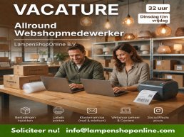 Vacature: Allround Webshopmedewerker (32 uur)
