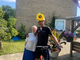 Jan van Panhuis fietst 500 kilometer voor christelijk onderwijs in Schotland