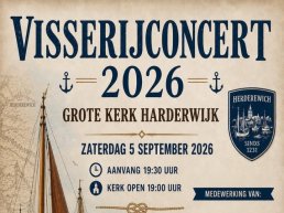 Visserijconcert Harderwijk belooft opnieuw een muzikale avond vol traditie en verrassingen