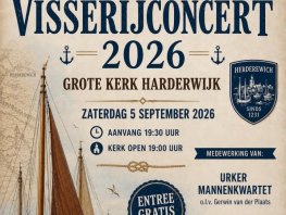 Visserijconcert Harderwijk belooft opnieuw een muzikale avond vol traditie en verrassingen