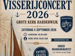 Visserijconcert Harderwijk belooft opnieuw een muzikale avond vol traditie en verrassingen