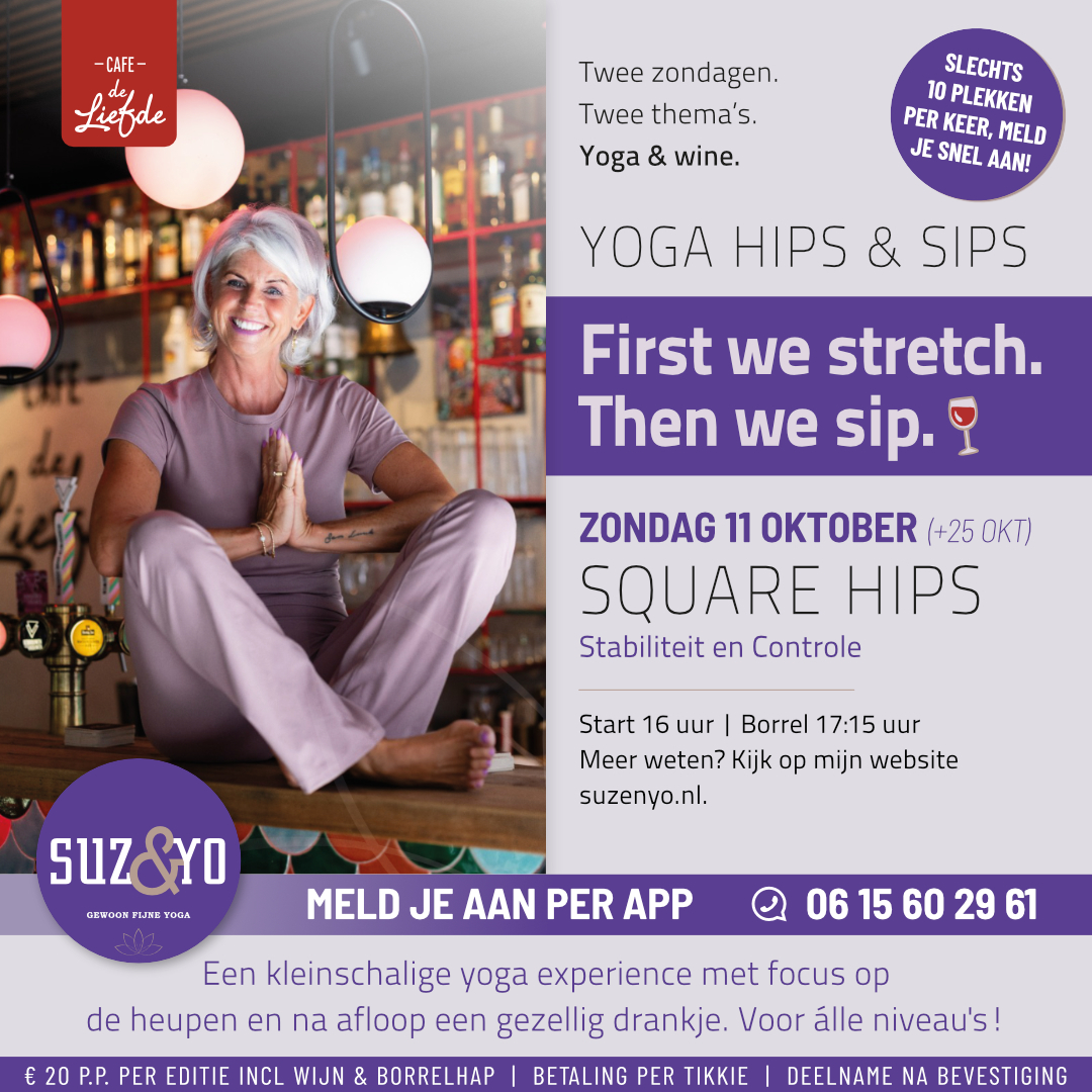 Yoga Hips & Sips