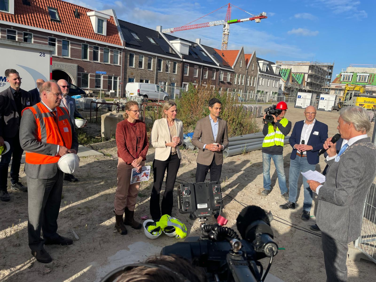 Rob Jetten in Waterfront: Harderwijk als voorbeeld voor versnelling woningbouw